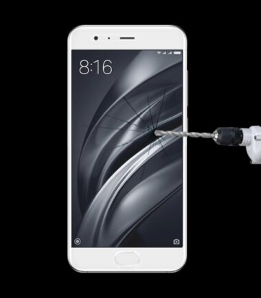 For Xiaomi Mi 6 0.26mm 9H Surface Hardness Explosion-proof Non-full Screen Tempered Glass Screen Film