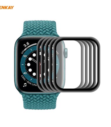5 PCS ENKAY Hat-Prince 3D Full Screen Soft PC Edge + PMMA HD Screen Protector Film, For Apple Watch 6/5/4/SE 44mm, For Apple Watch 6/5/4/SE 40mm