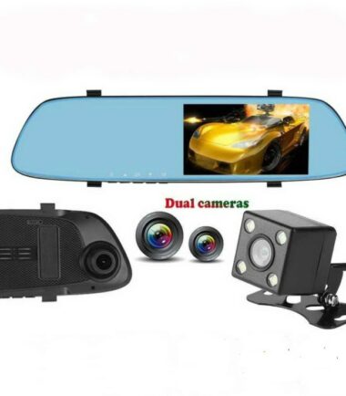 Anytek T22 Car Camera 5 inch IPS Touch-Screen Dual Lens FHD 1080P Car DVR Camera